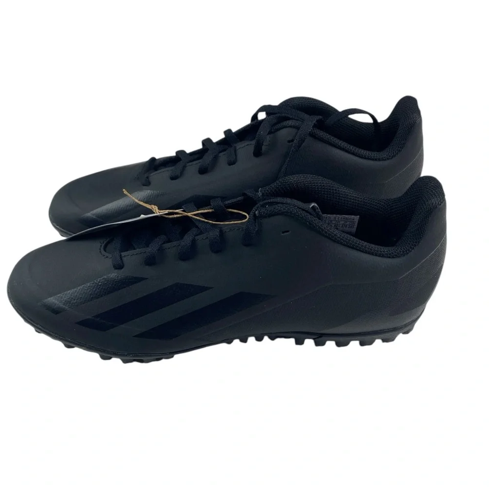 NWT ADIDAS X CRAZYFAST.4 TF SOCCER SNEAKER Black Mens 9